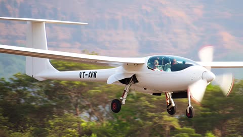 Billionaire Power-Glider Takeoff – Elite Aviation in Action #exclusiveluxury.