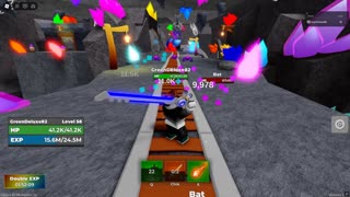 Roblox Blade Quest Crystal Mines Expert - Hardcore - Solo Gameplay