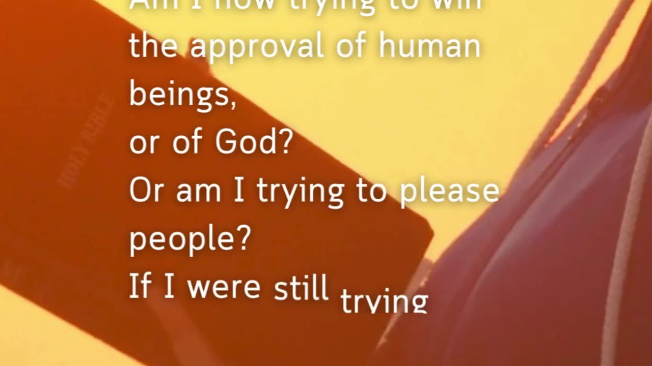 Galatians 1:10