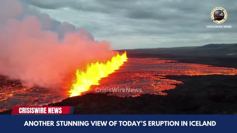 Stunning Footage of Iceland Volcano Eruption | July 15, 2025 – Lava, Ash & Power