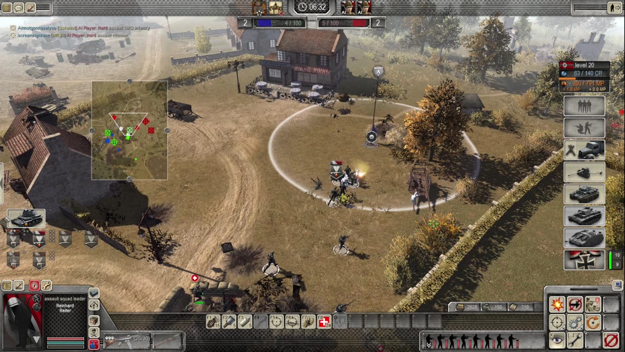 Enjoying The Panzerfuast Squad vs Japan AI (Men of War Assault Squad 2)