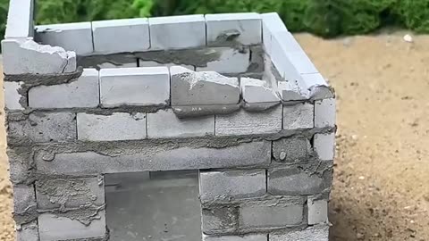 Mini building house for desighn