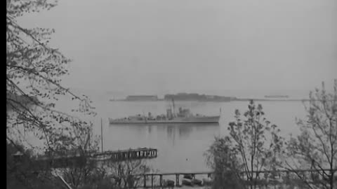 GEN DWIGHT D EISENHO... - GEN DWIGHT D EISENHOWER VISITS NORWEGIAN NAVY BASE, HORTON, - 111-adc-8935