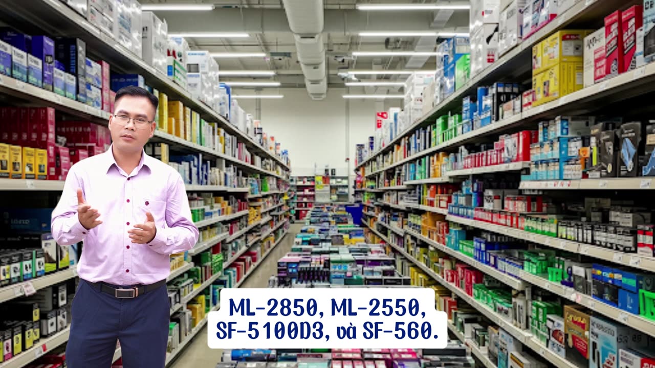 Mực in laser Samsung - Loại nào bền, tiết kiệm, in đẹp nhất