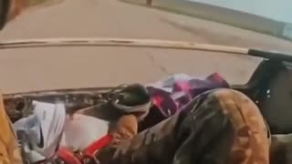 🚗⚡ Ukraine Russia War | Russian Invaders Flee Into Ditch Under Ukrainian FPV Drone Attack | RCF
