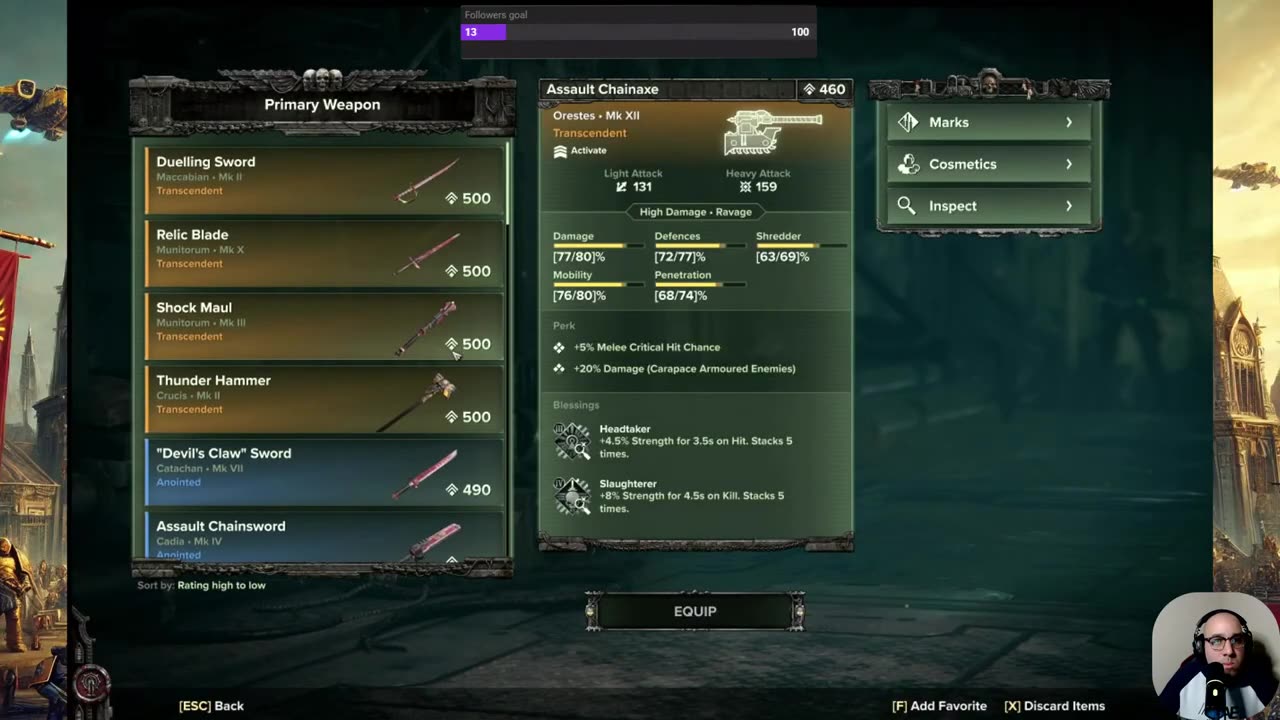For the Emperor!