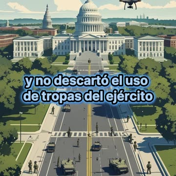Trump despliega fuerzas federales en Washington DC y asume control policial.