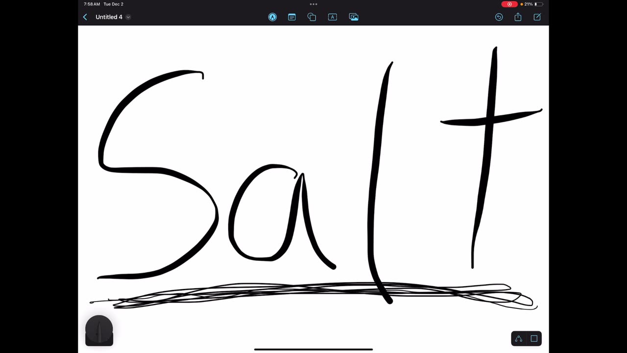 Be the salt of the earth