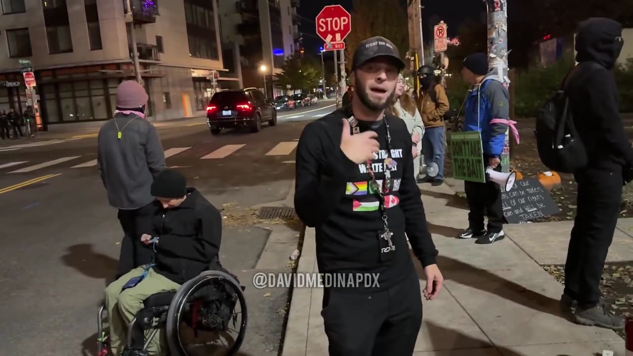 Last night, I confronted a Portland anti-ICE protester who proudly showed me a video