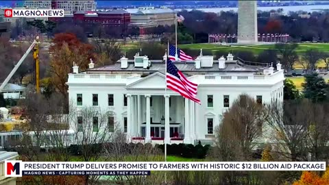 🇺🇸 President Trump Delivers Promise to Farmers with Historic $12 Billion Aid Package [LIVE]