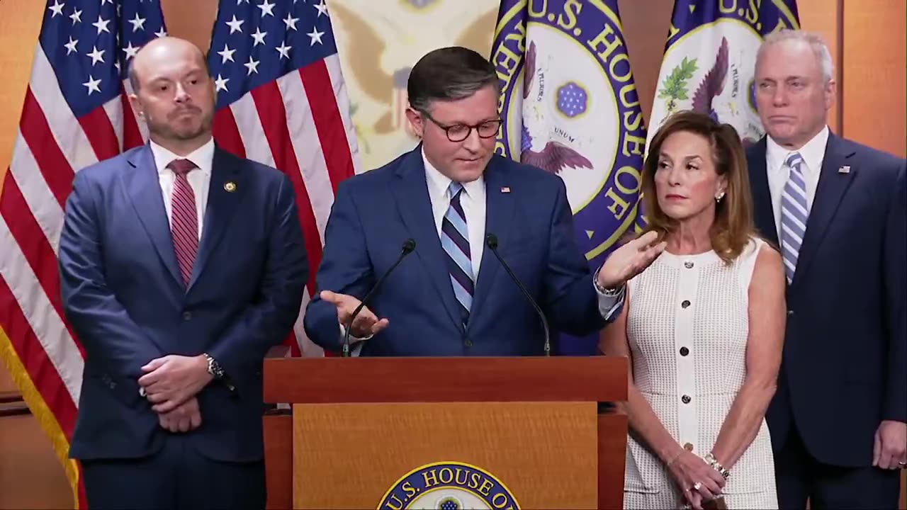 Speaker Johnson lets his anger slip out over Schumer Shutdown