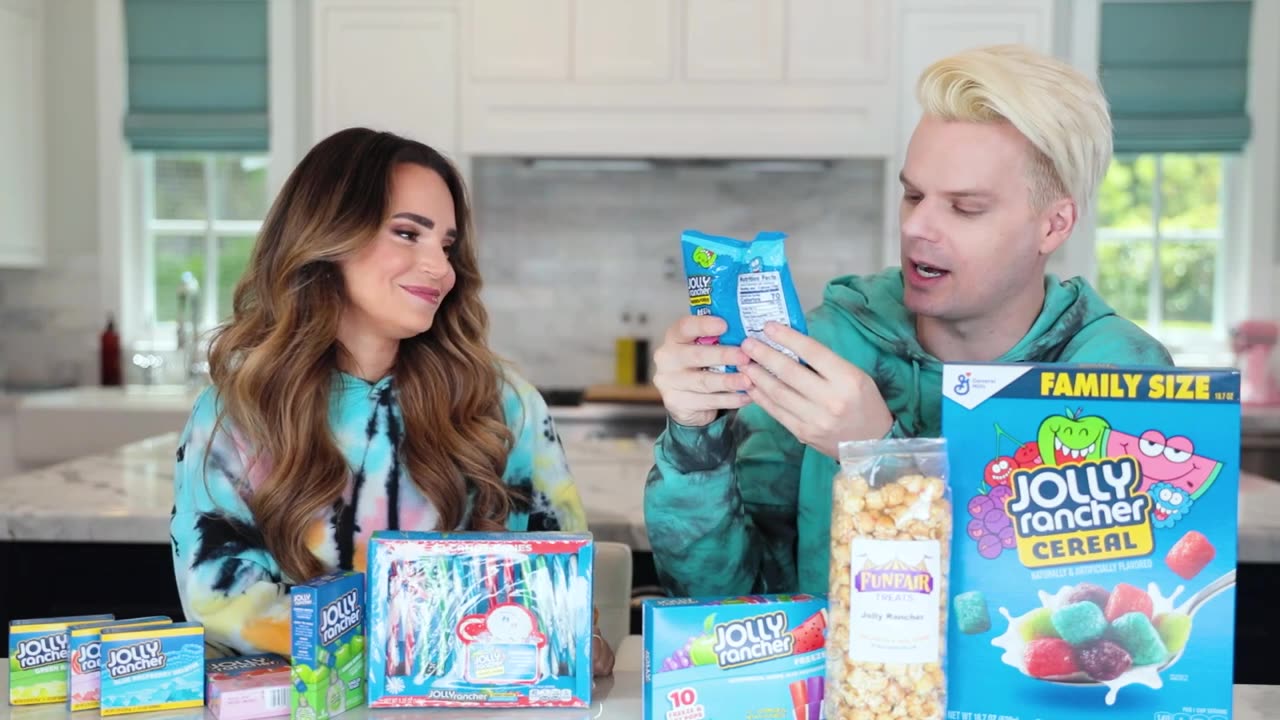 Trying CANDY Flavored FOOD! (Jolly Rancher) - YouTube