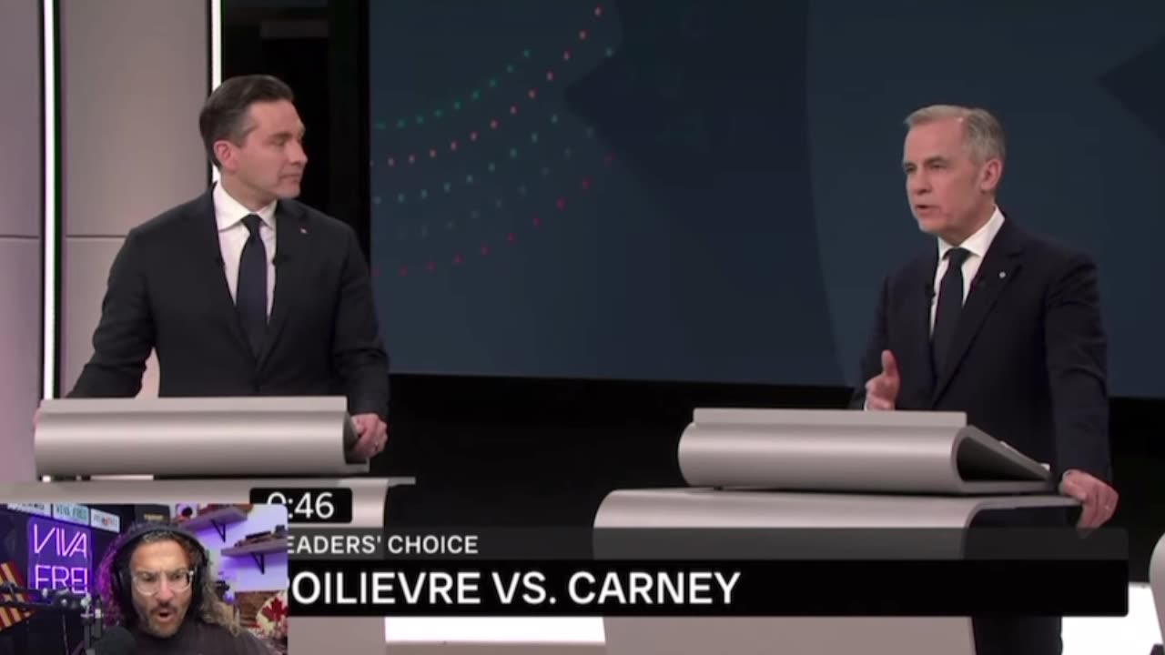 The EXACT Moment that WEF 3-Passport-Carrying Globalist Whore Mark Carney LOST THE ELECTION!
