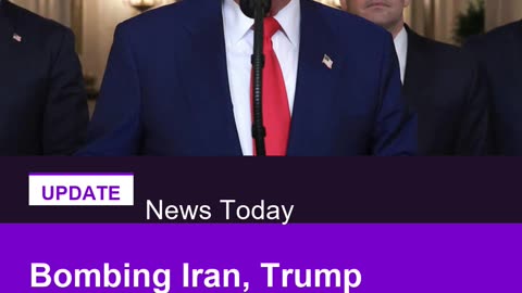 Bombing Iran, Trump gambles on force over diplomacy