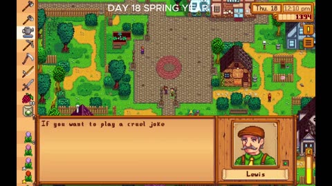 STARDEW VALLEY SPRING DAY 18 YEAR 1