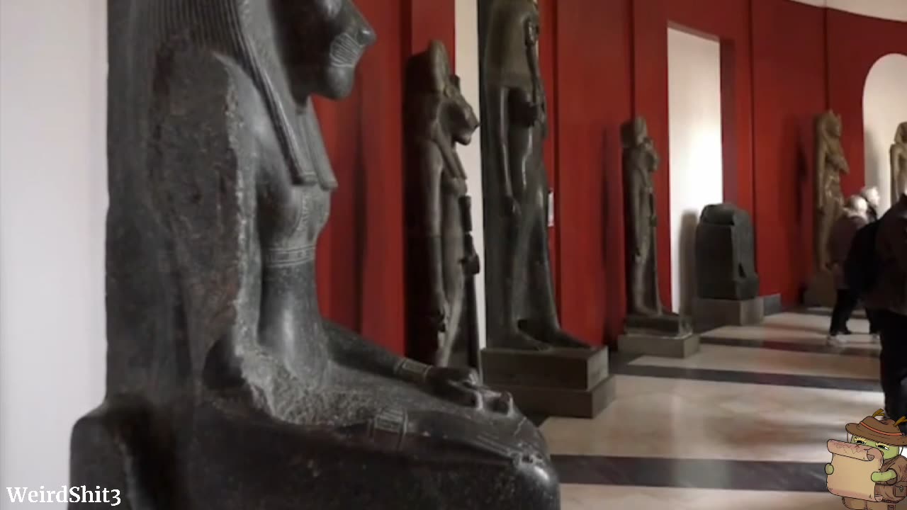 ANCIENT ENERGETIC STATUES LOCKED IN KARNAK TEMPLE & THE VATICAN⁉️