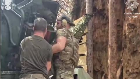 New Footage from Ukrainian Artillery Group