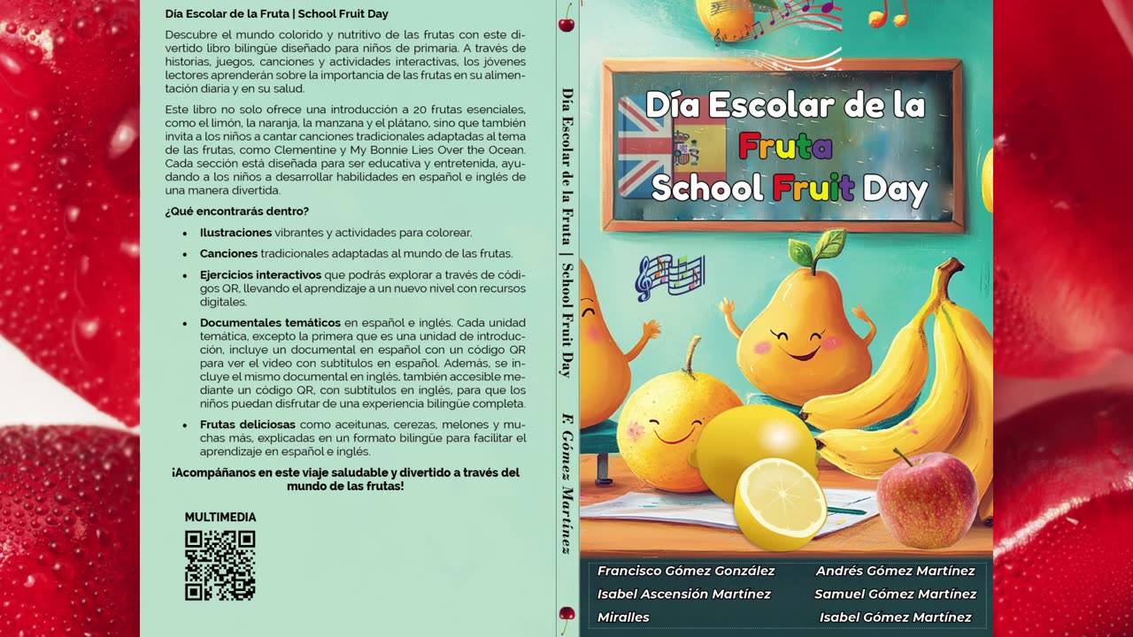 🍎 La granada: un tesoro frutal por descubrir | Día Escolar de la Fruta | Lectura Animada