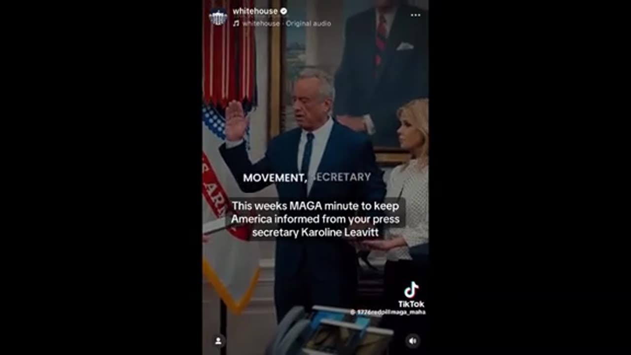 Leavitt - MAGA Minute ..