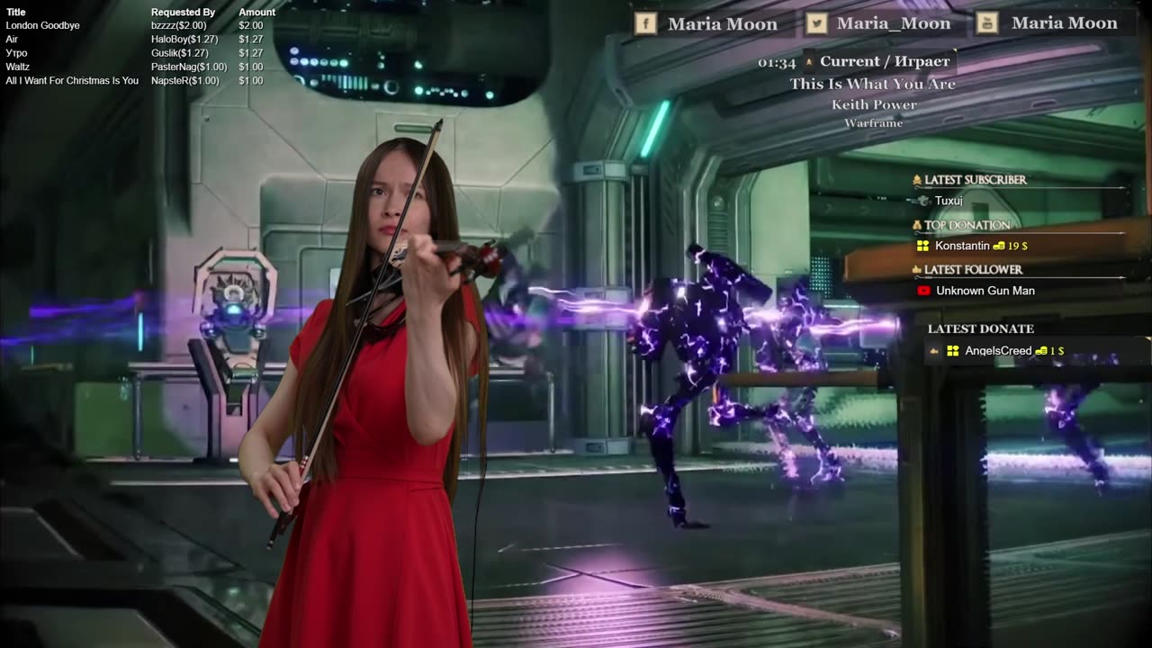 🎻 Epic violin cover! 🎶 Keith Power - This Is What You Are | Warframe ✨