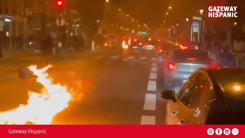 Macron’s Socialist Agenda Backfires: Paris Erupts in Flames and Chaos
