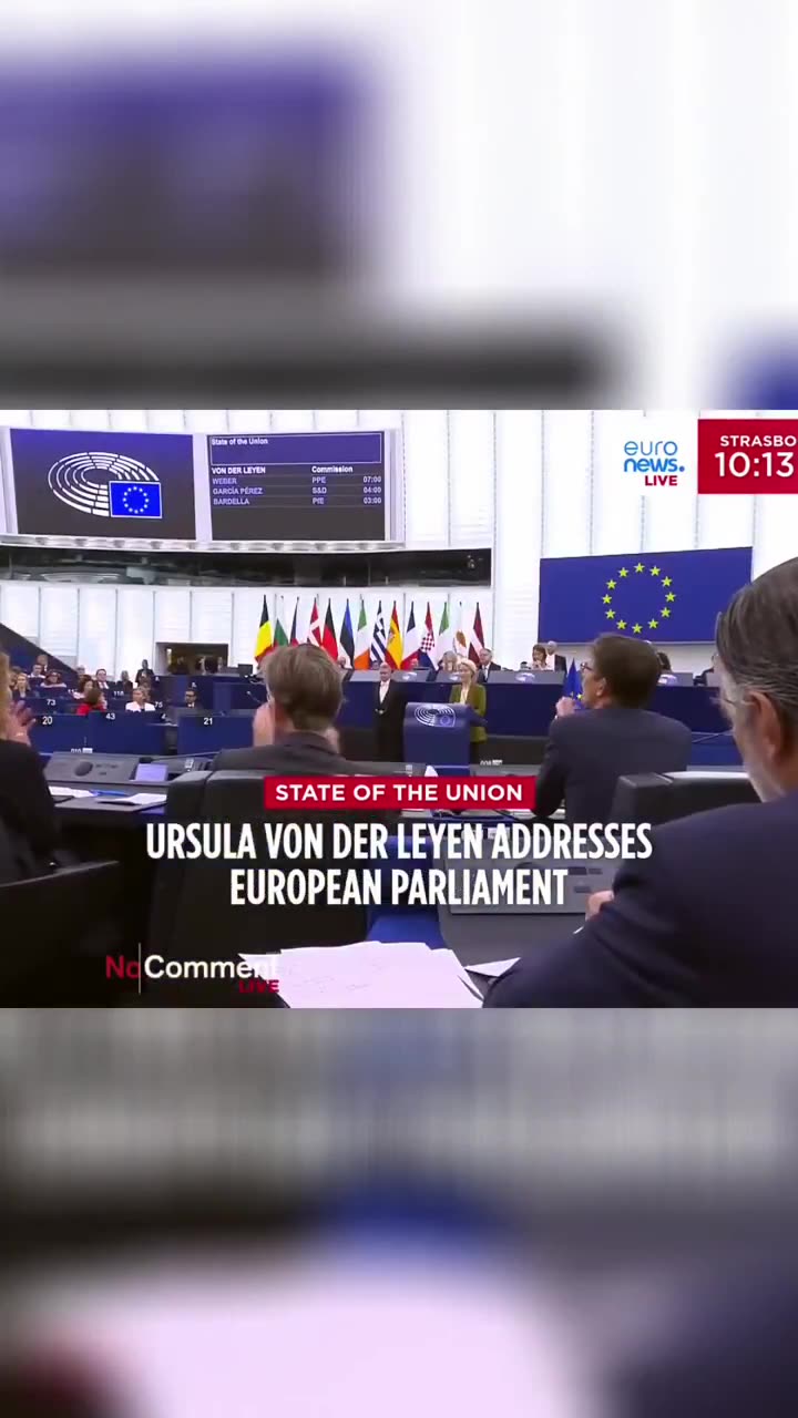 🚨LAUGHS AND JEERS AT EU PRESIDENT AS SHE REVEALS NEW 'MINISTRY OF TRUTH'