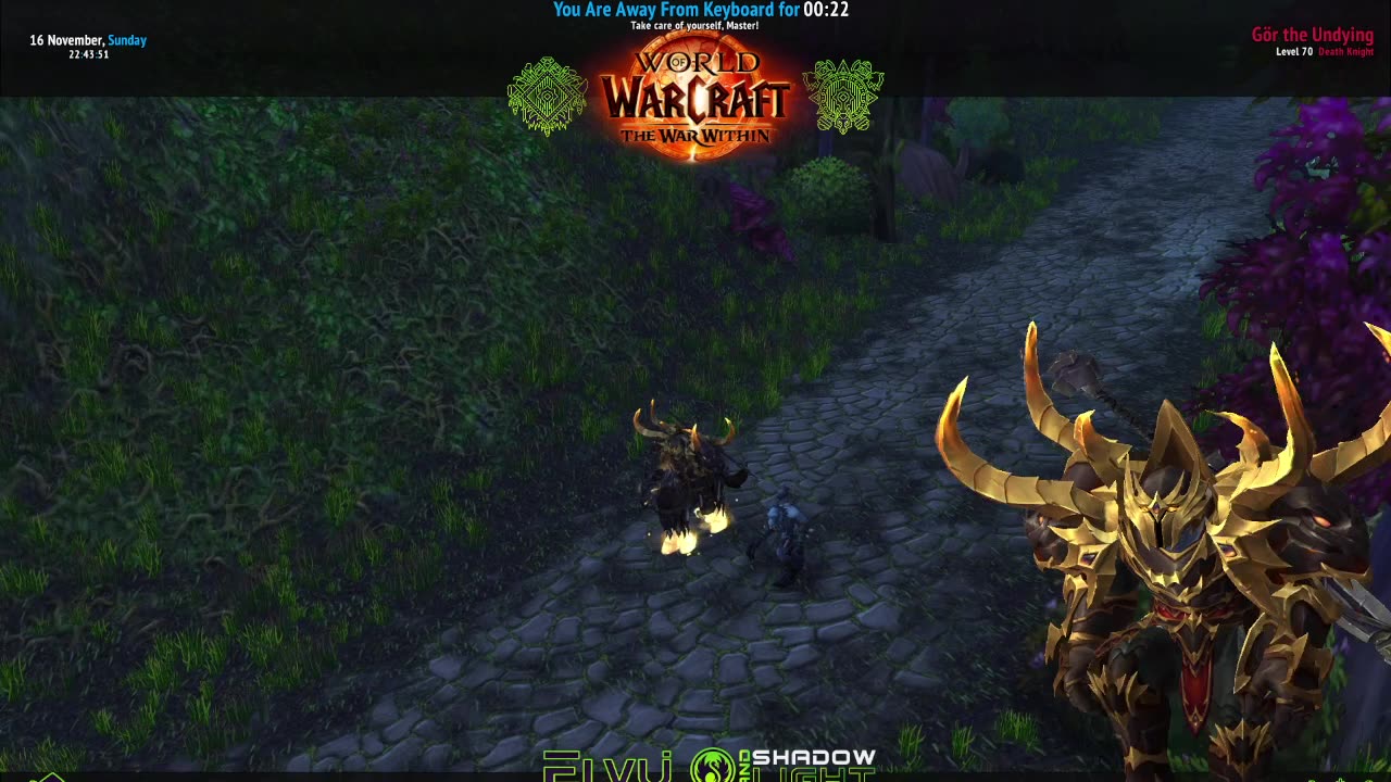 Return to WoW. Might not stick around tho