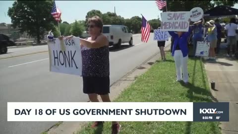 Day 18 of government shutdown