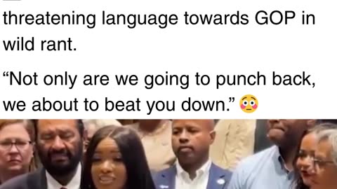 Jasmine Crockett Freaks Out and Threatens to “Beat Down” Texas Republicans
