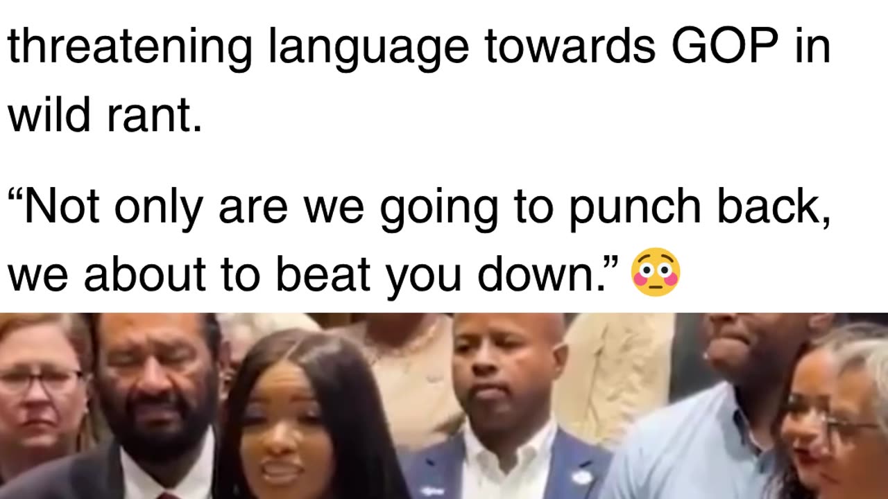 Jasmine Crockett Freaks Out and Threatens to “Beat Down” Texas Republicans
