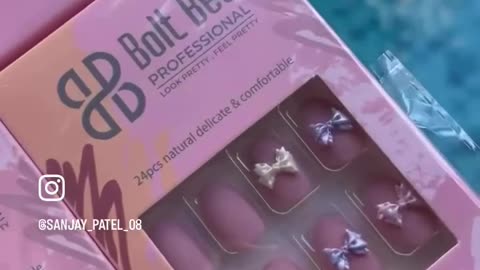BoltBee Artificial Design Nails 💅