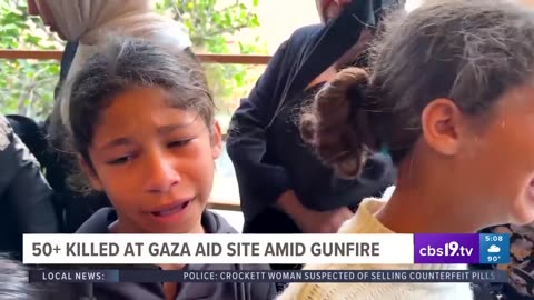 Dozens killed at Gaza aid site amid gunfire