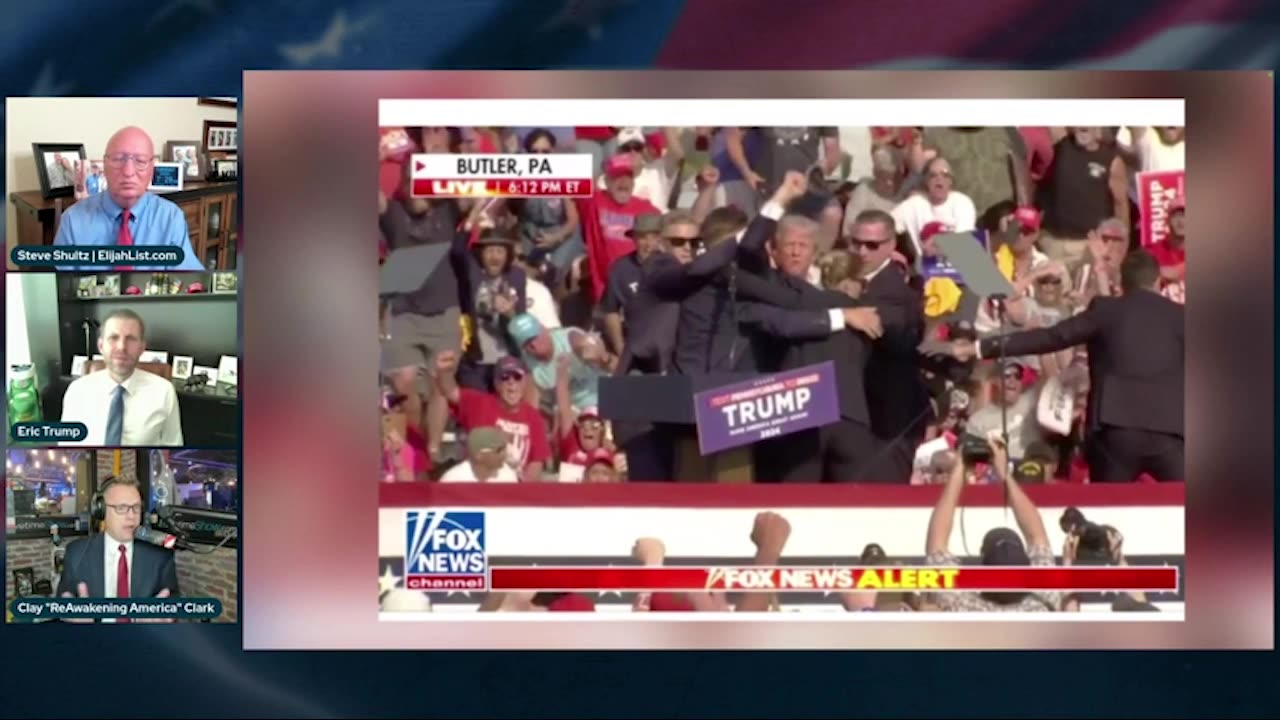 Eric Trump & Clay Clark Join Elijah Streams