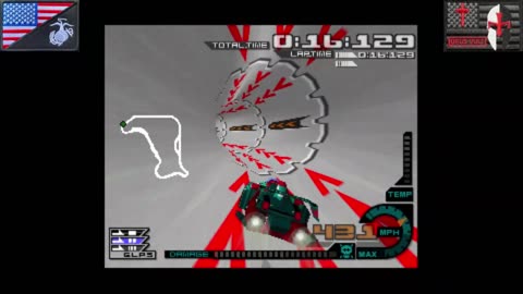 AeroGauge (N64 - 1997) [NA Version of "エアロ・ゲージ"]