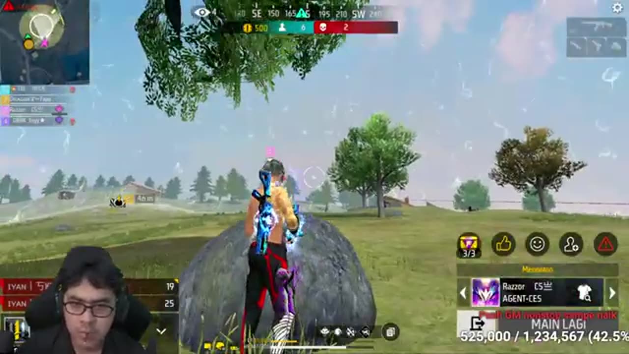 The fun of playing Garena Free Fire Ep09