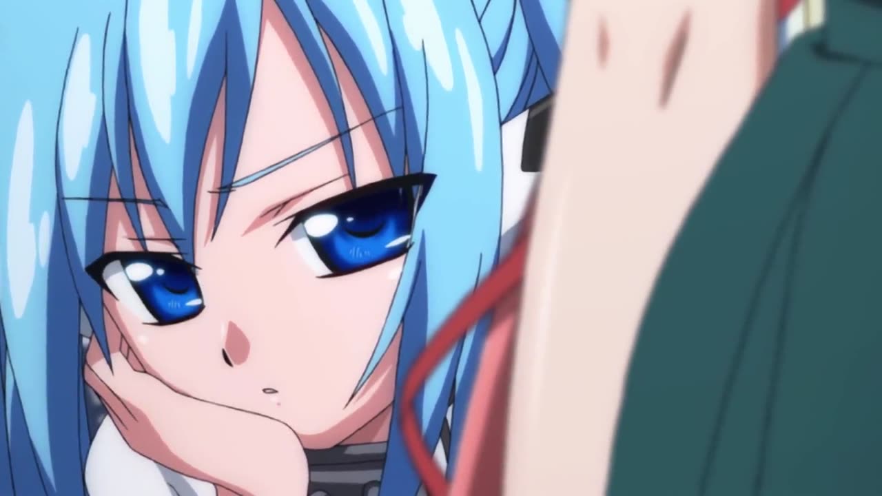 Heaven's Lost Property - Sohara tries to teach Nymph and Ikaros