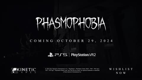 Phasmophobia Trailer PS5 & PS VR2 Games NEW UPDATE #20 Link attached
