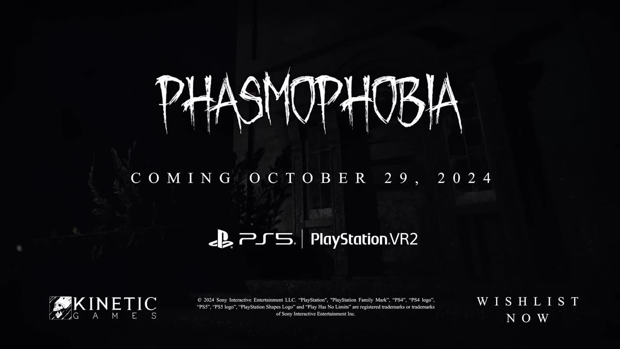 Phasmophobia Trailer PS5 & PS VR2 Games NEW UPDATE #20 Link attached
