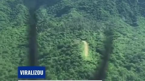 Pouso na pista do garimpo