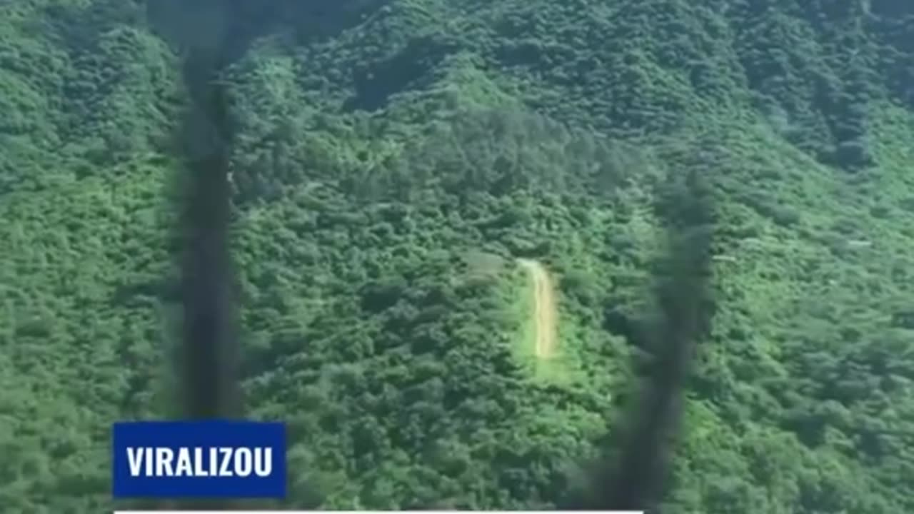 Pouso na pista do garimpo