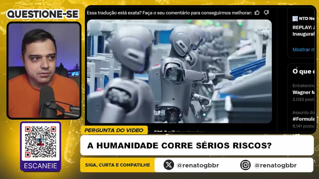 ATENÇÃO- Elon Musk diz que a HUMANIDADE será DIZIMADA – O fim já está em curso