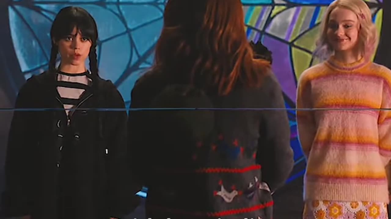 Wednesday Addams clip