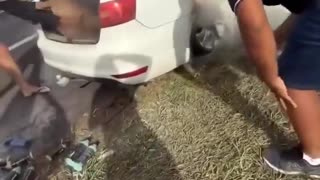 💀🚗 Wait For The Shocking Ending Dragging Car Fail | FunFM