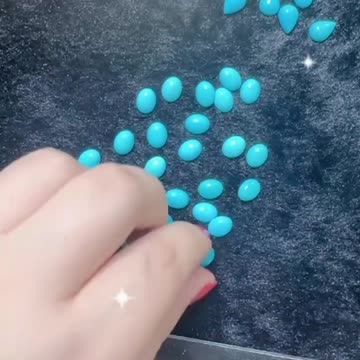 20250913-1 Turquoise Bracelet: A Wrist-Adorning Lake of Light and Blue