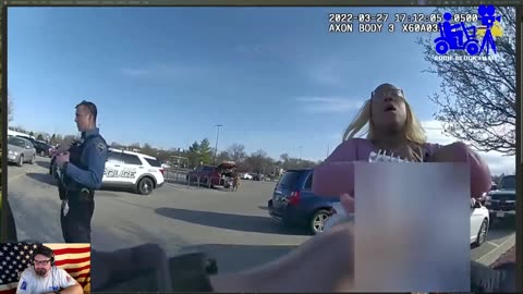 Mother Abandons Kids in Walmart Parking Lot, Hoping Someone Takes Them.mp4