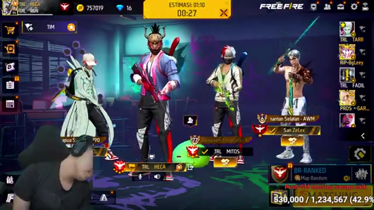 The fun of playing Garena Free Fire Ep223