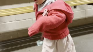 Baby Kayla Taking a Stroll 🛒🥹 (So Cute)