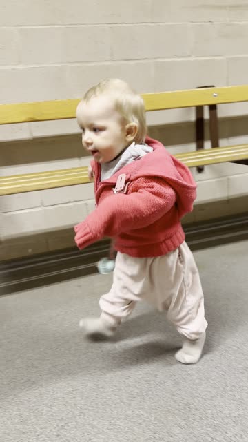 Baby Kayla Taking a Stroll 🛒🥹 (So Cute)