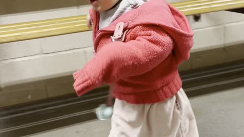 Baby Kayla Taking a Stroll 🛒🥹 (So Cute)