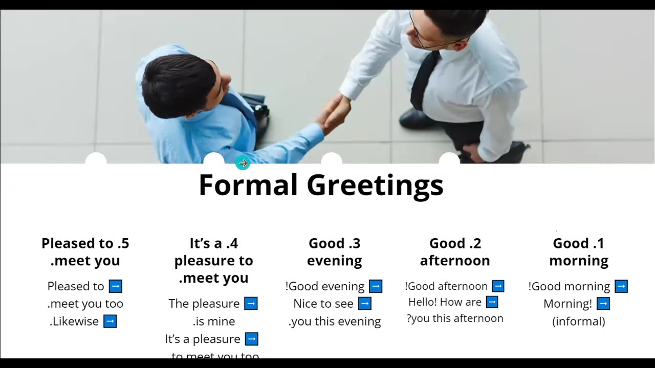 Greetings and Farewells(2)